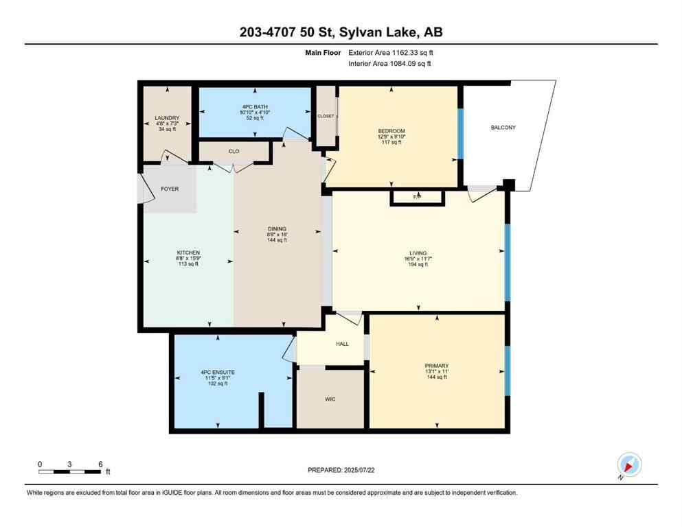 MLS® A2242032 - Unit #203 4707 50 Street  in Downtown Sylvan Lake, Residential