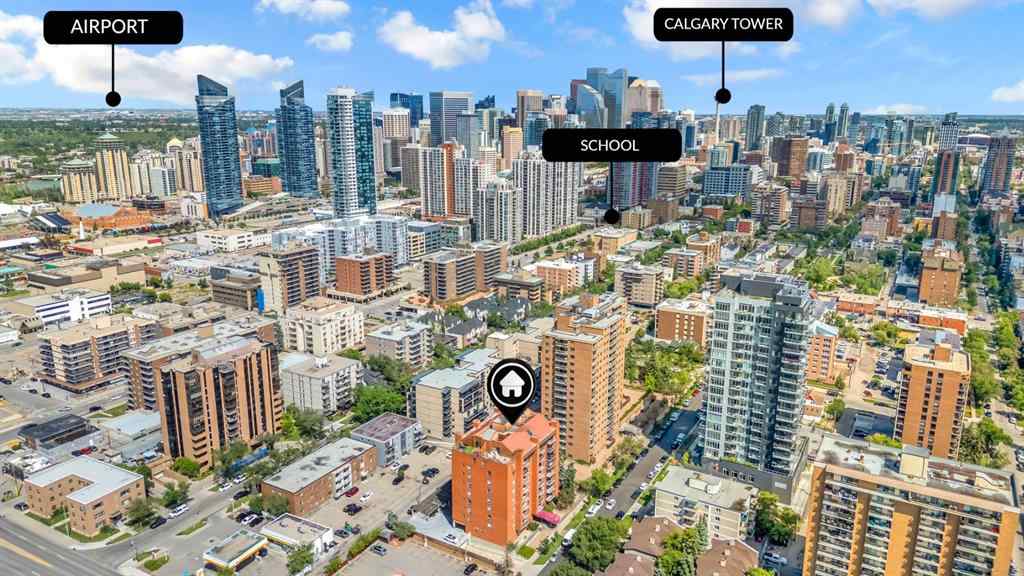 MLS® A2242043 - Unit ##505 1334 14 Avenue SW in Beltline Calgary, Residential