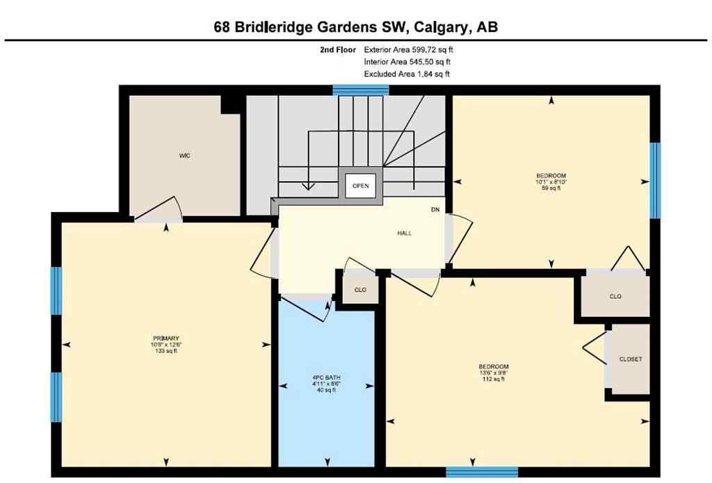 MLS® A2242056 - 68 Bridleridge Gardens SW in Bridlewood Calgary, Residential