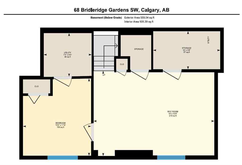 MLS® A2242056 - 68 Bridleridge Gardens SW in Bridlewood Calgary, Residential