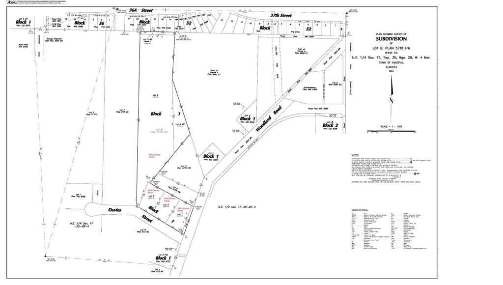 MLS® A2242066 - 5400 Davies Street  in NONE Innisfail, Land