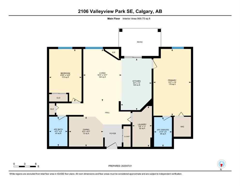MLS® A2242087 - Unit #106 2106 Valleyview Park SE in Dover Calgary, Residential