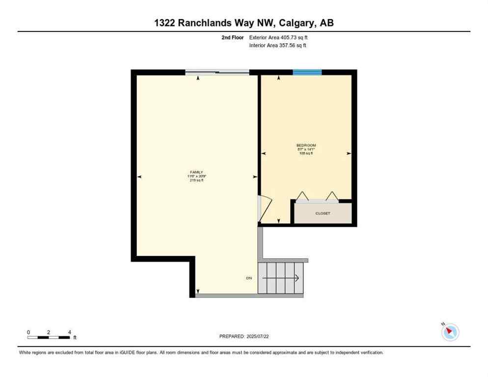 MLS® A2242115 - 1322 Ranchlands Way NW in Ranchlands Calgary, Residential