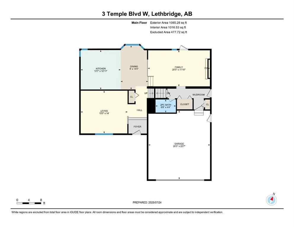 MLS® A2242130 - 3 Temple Boulevard W in Varsity Village Lethbridge, Residential