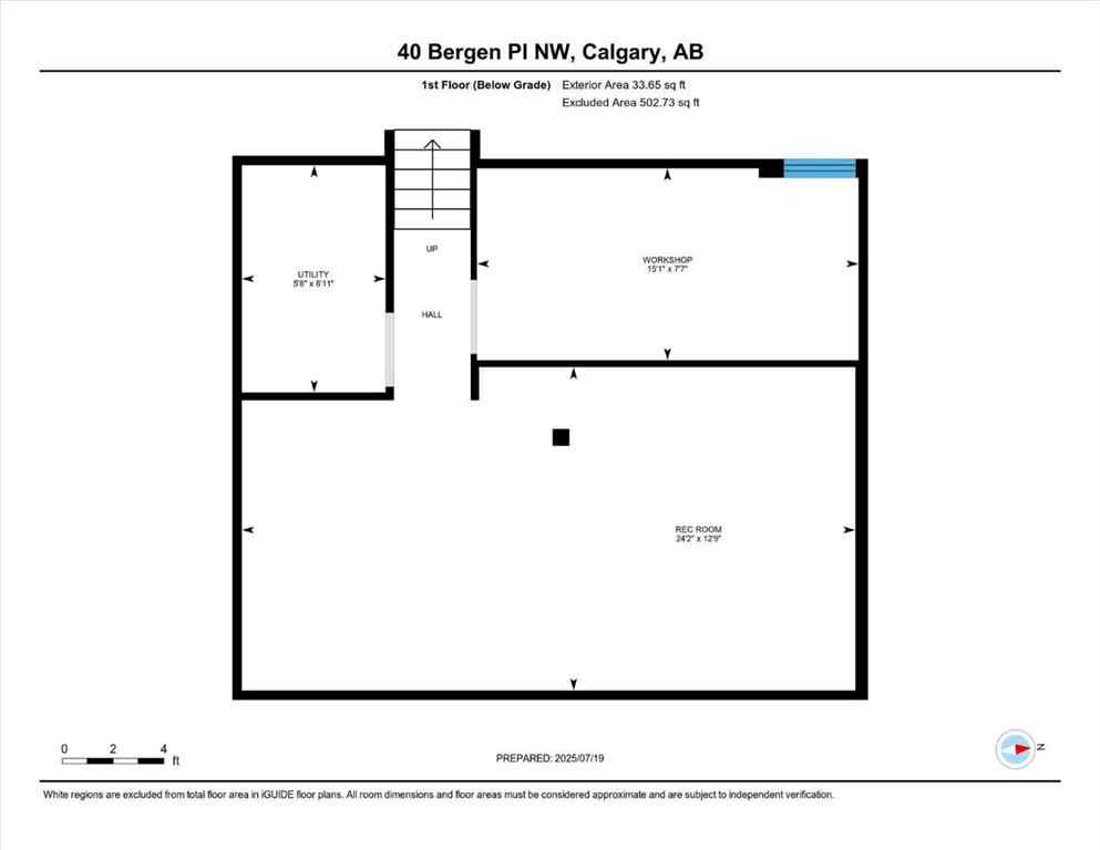 MLS® A2242161 - 40 Bergen Place NW in Beddington Heights Calgary, Residential