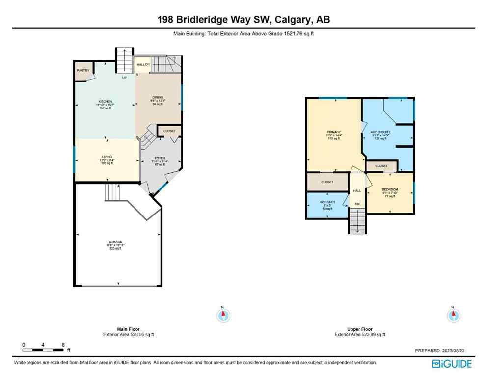 MLS® A2242164 - 198 Bridleridge Way SW in Bridlewood Calgary, Residential