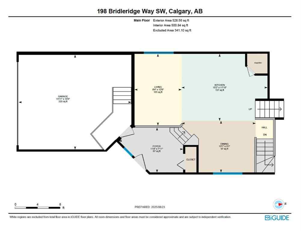 MLS® A2242164 - 198 Bridleridge Way SW in Bridlewood Calgary, Residential