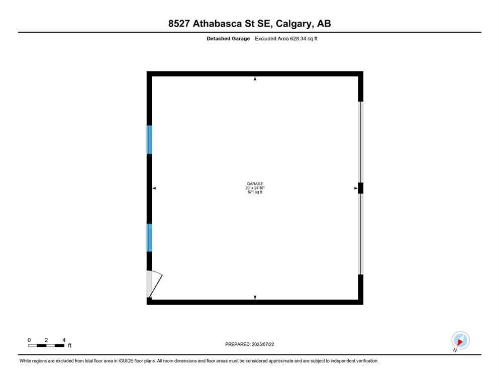 MLS® A2242305 - 8527 Athabasca Street SE in Acadia Calgary, Residential