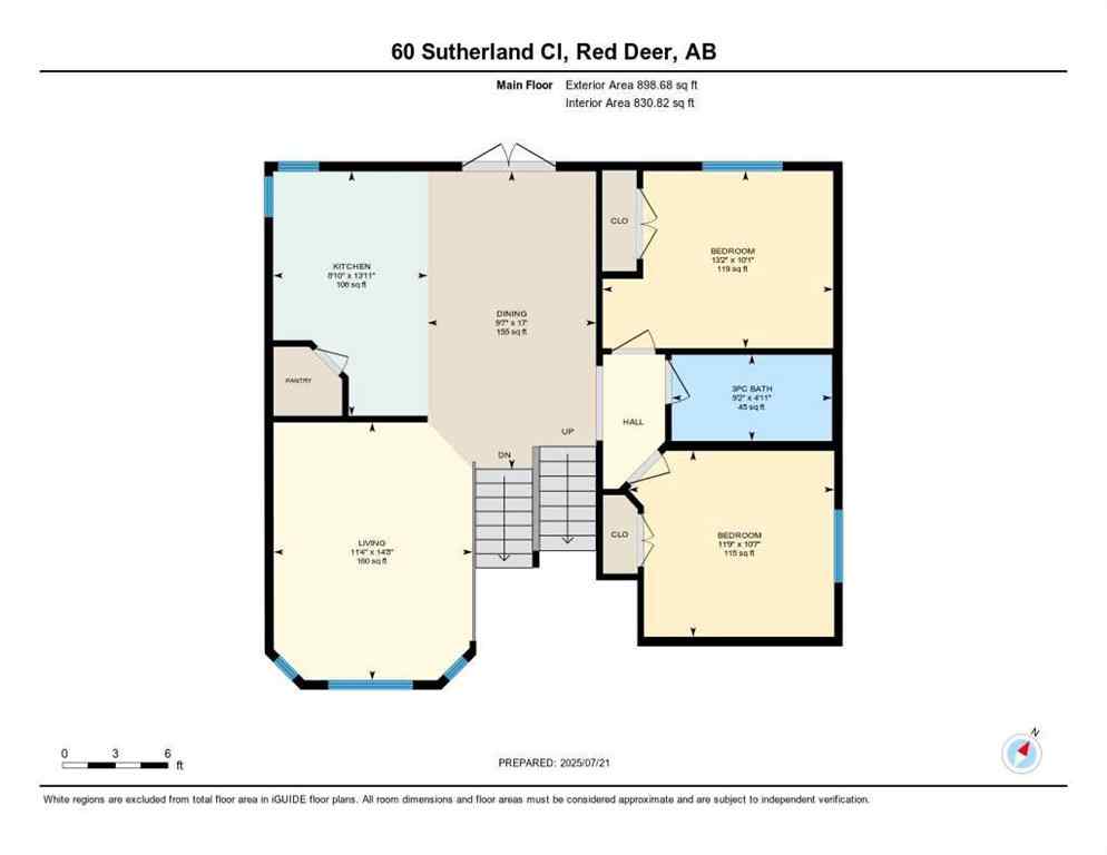 MLS® A2242364 - 60 Sutherland Close  in Sunnybrook South Red Deer, Residential