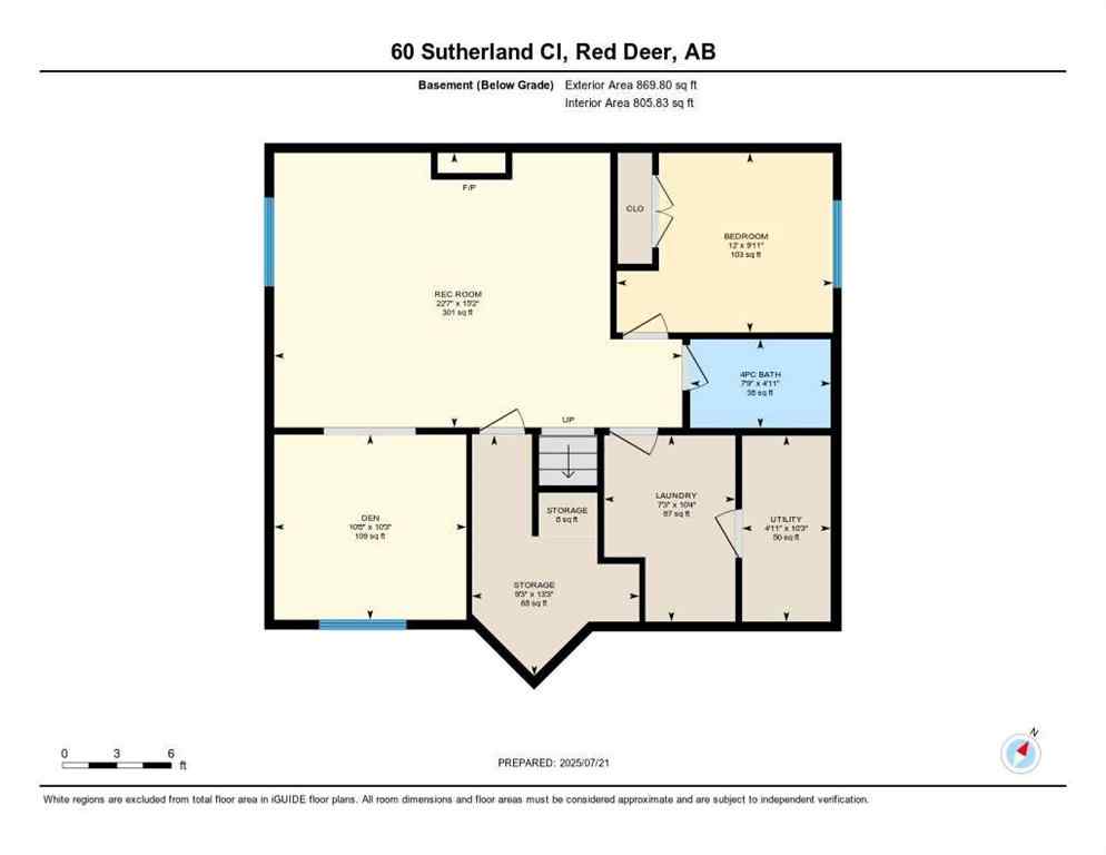 MLS® A2242364 - 60 Sutherland Close  in Sunnybrook South Red Deer, Residential