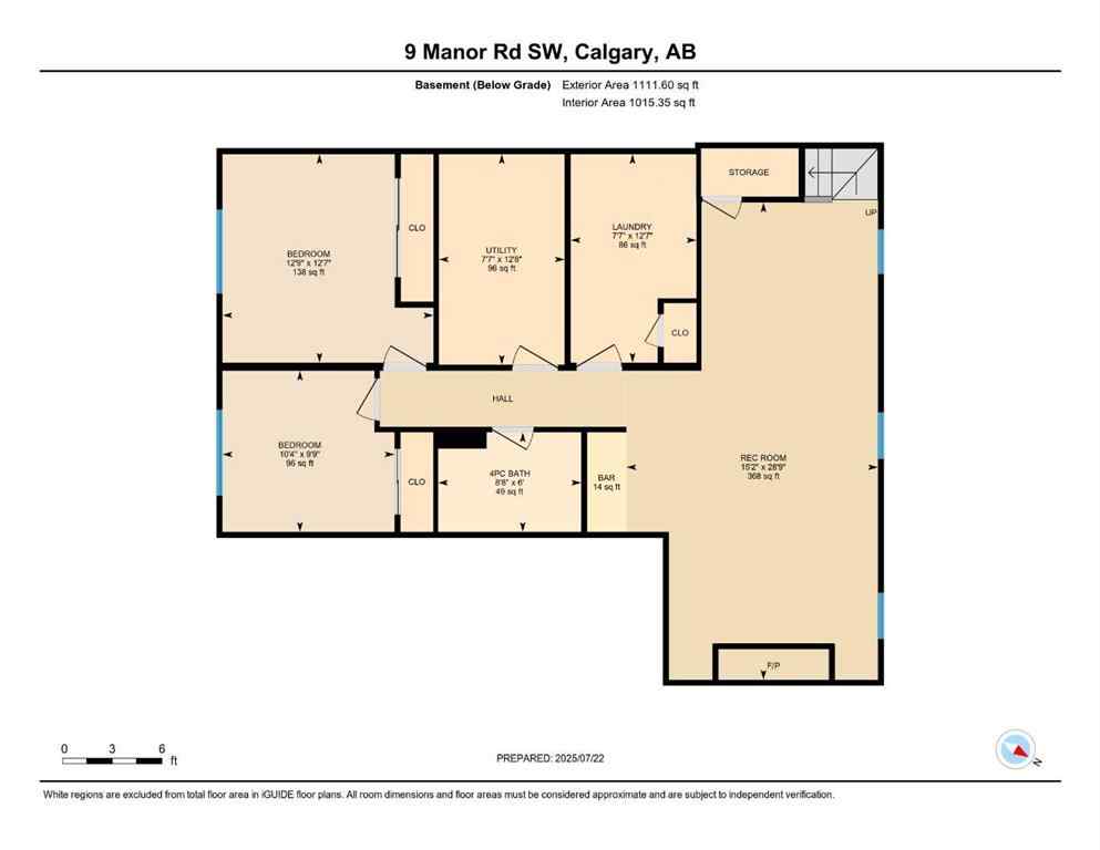 MLS® A2242365 - 9 Manor Road SW in Meadowlark Park Calgary, Residential
