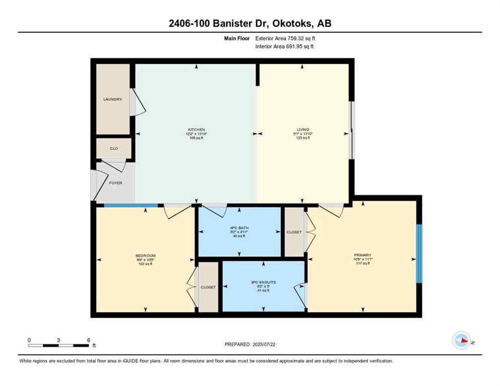 MLS® A2242447 - Unit #2406 100 Banister Drive  in Wedderburn Okotoks, Residential