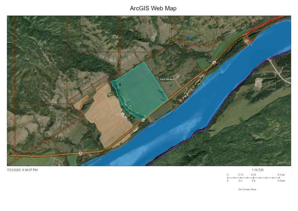 MLS® A2242455 - 235078 Township Road 821A   in NONE Rural Peace No. 135, M.D. of, Residential