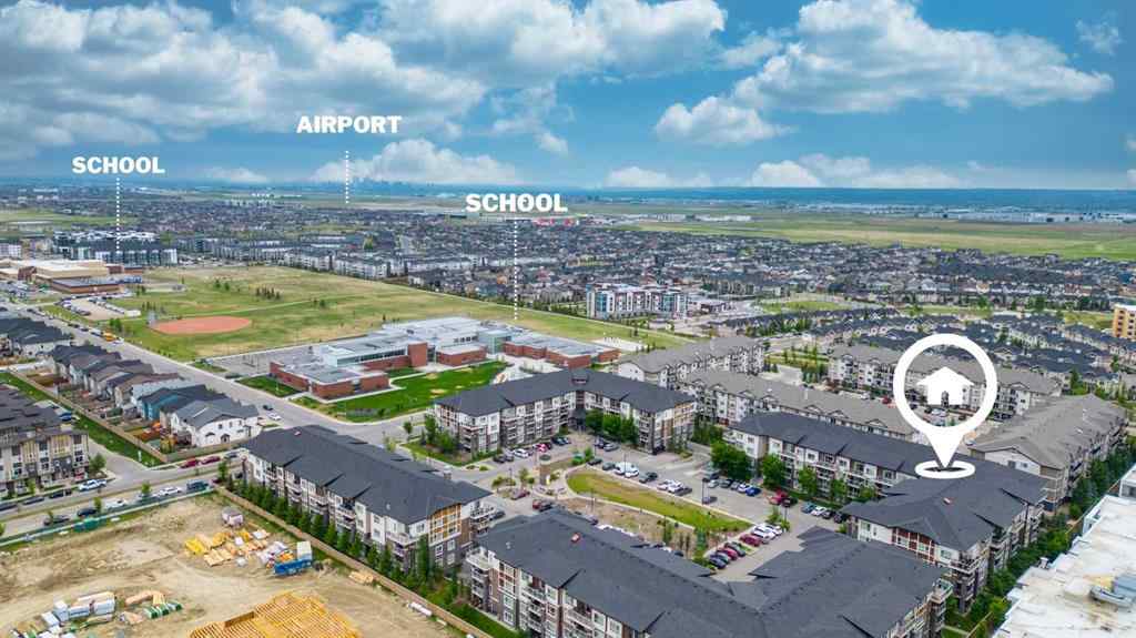 MLS® A2242473 - Unit #3312 240 Skyview Ranch Road NE in Skyview Ranch Calgary, Residential