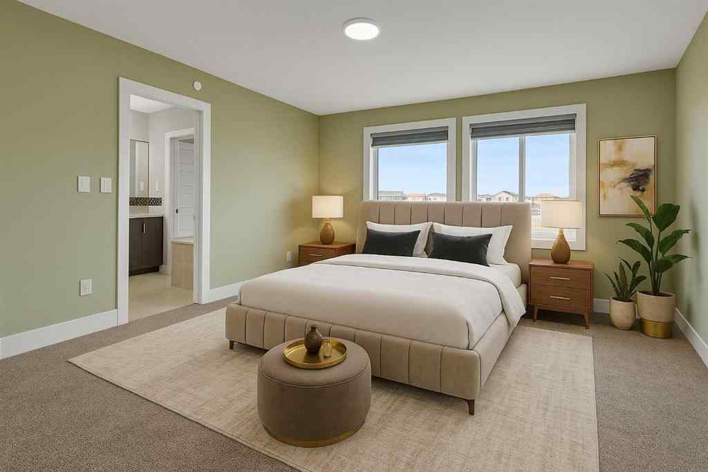 MLS® A2242476 - 311 Lucas Way NW in Livingston Calgary, Residential