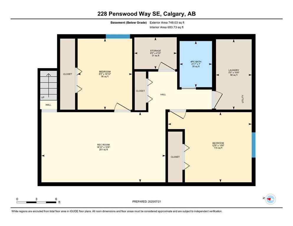 MLS® A2242490 - 228 Penswood Way SE in Penbrooke Meadows Calgary, Residential