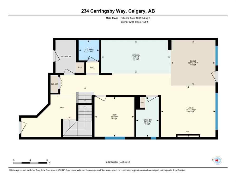 MLS® A2242521 - 234 Carringsby Way NW in Carrington Calgary, Residential