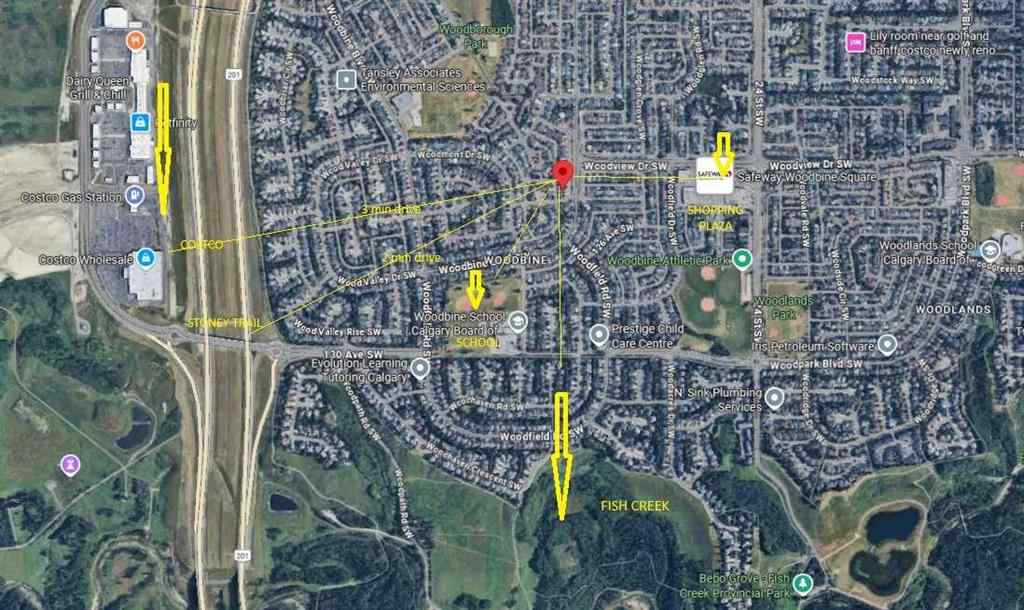 MLS® A2242528 - 59 Woodmont Way SW in Woodbine Calgary, Residential