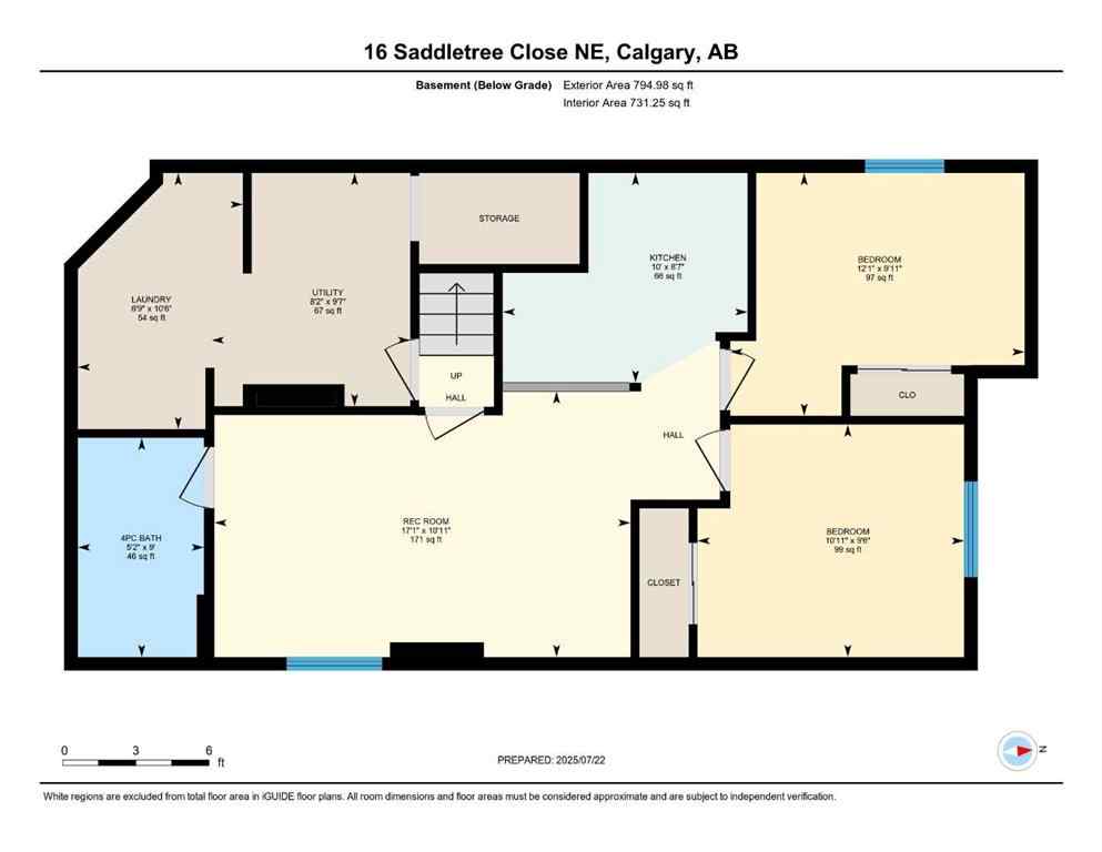 MLS® A2242599 - 16 Saddletree Close NE in Saddle Ridge Calgary, Residential