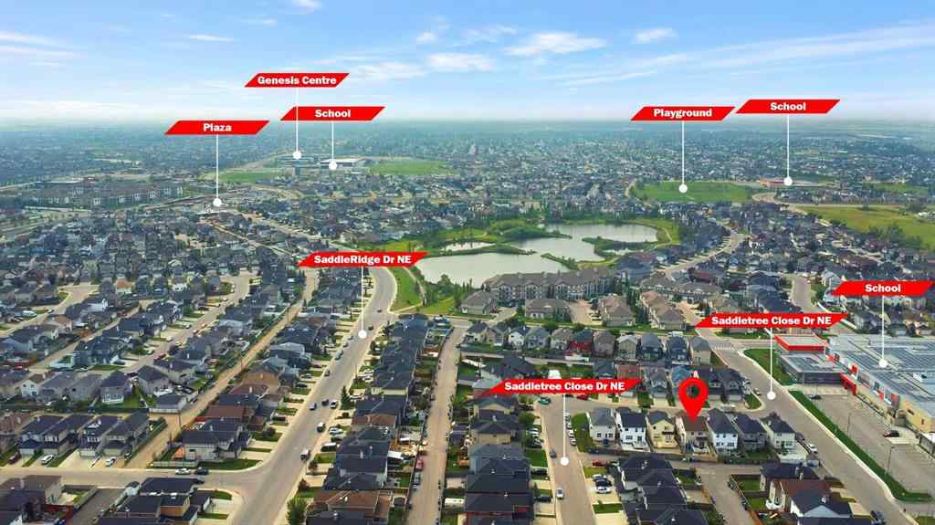 MLS® A2242599 - 16 Saddletree Close NE in Saddle Ridge Calgary, Residential