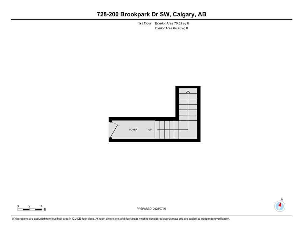 MLS® A2242726 - Unit #728 200 Brookpark Drive SW in Braeside Calgary, Residential