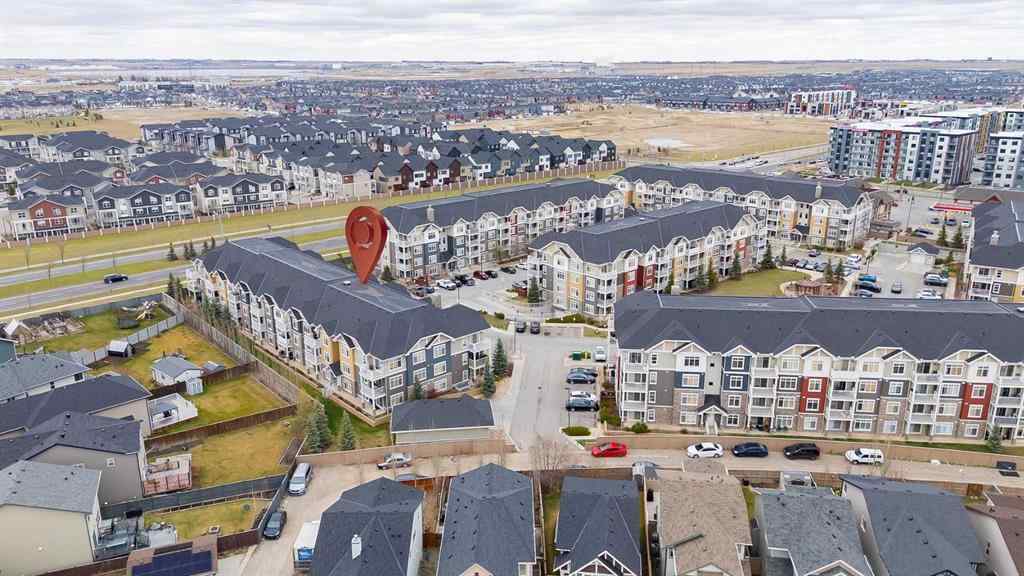 MLS® A2242736 - Unit #5212 155 Skyview Ranch Way NE in Skyview Ranch Calgary, Residential