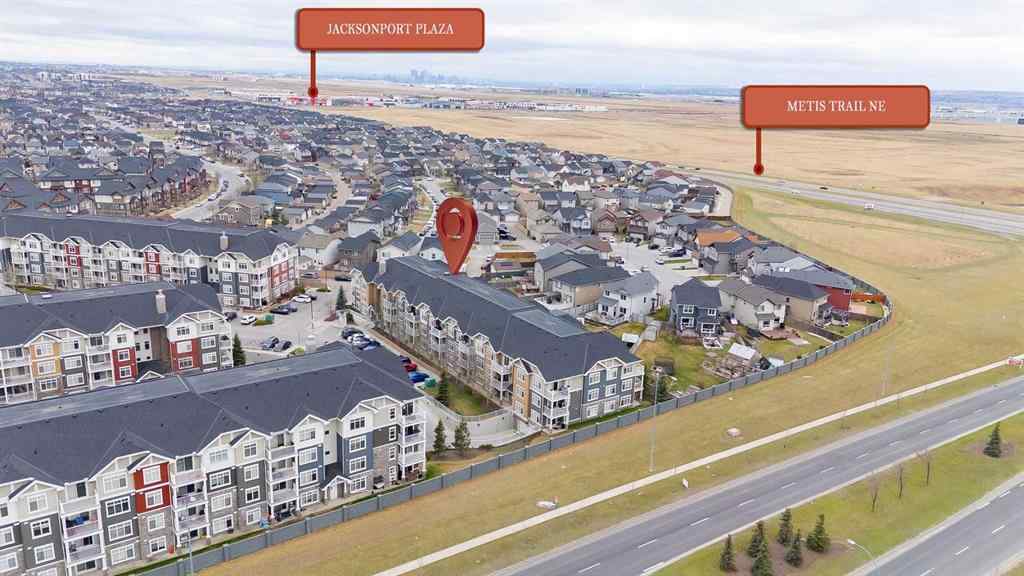 MLS® A2242736 - Unit #5212 155 Skyview Ranch Way NE in Skyview Ranch Calgary, Residential