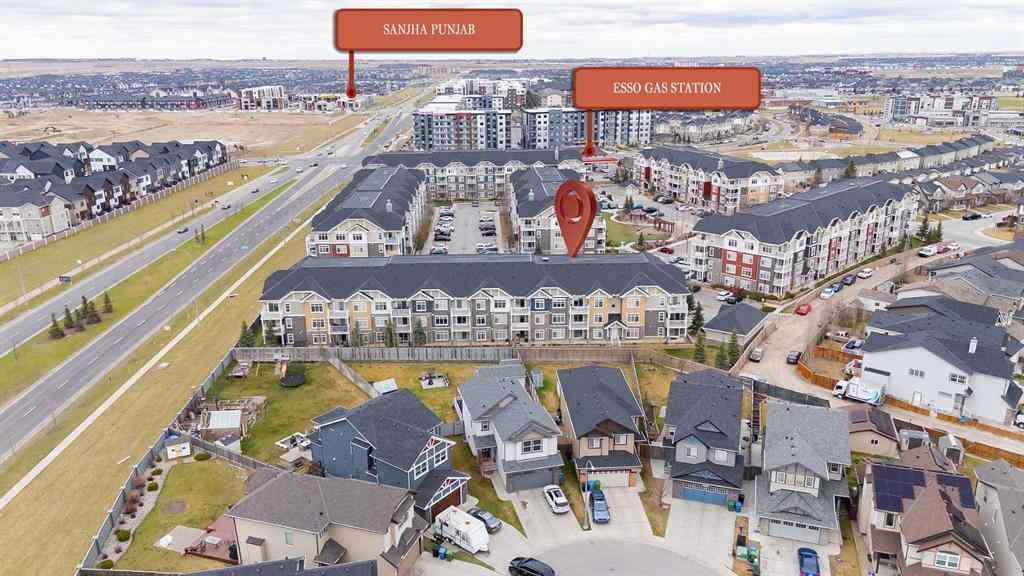 MLS® A2242736 - Unit #5212 155 Skyview Ranch Way NE in Skyview Ranch Calgary, Residential