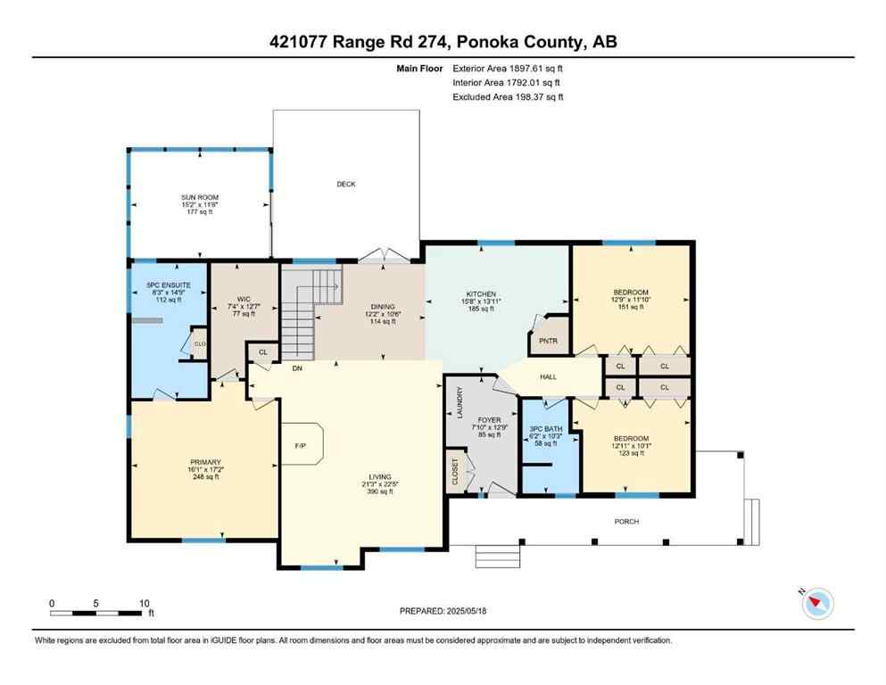 MLS® A2242739 - 421077 Range Road 274   in NONE Rural Ponoka County, Residential