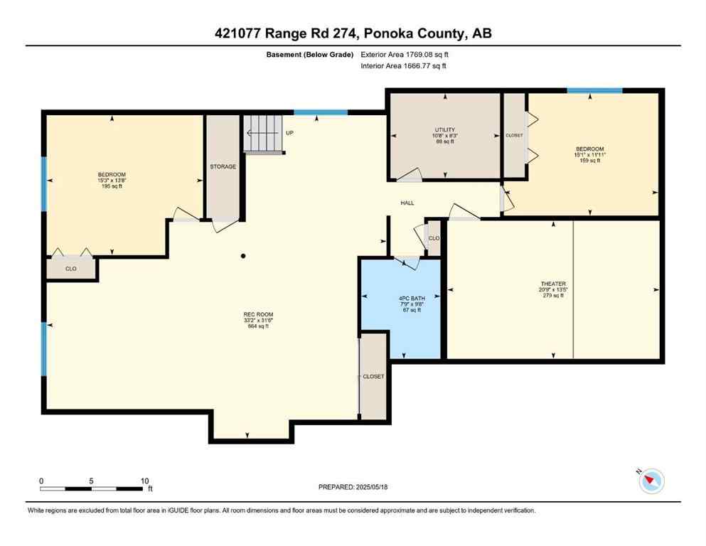 MLS® A2242739 - 421077 Range Road 274   in NONE Rural Ponoka County, Residential