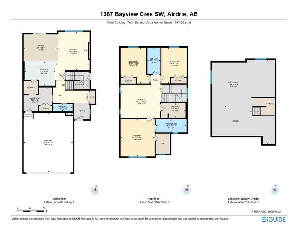 MLS® A2242746 - 1387 Bayview Crescent SW in Bayview Airdrie, Residential