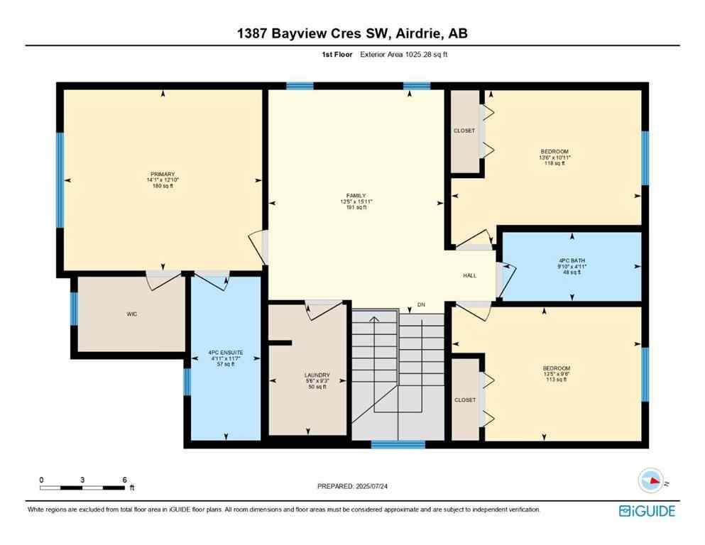 MLS® A2242746 - 1387 Bayview Crescent SW in Bayview Airdrie, Residential