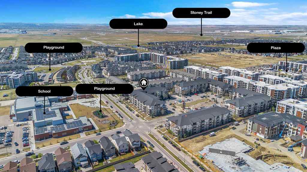 MLS® A2242771 - Unit #4405 240 SKYVIEW RANCH Road NE in Skyview Ranch Calgary, Residential