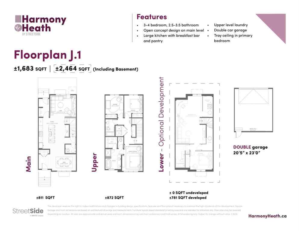 MLS® A2242809 - 1145 Sailfin Heath   in Harmony Rural Rocky View County, Residential