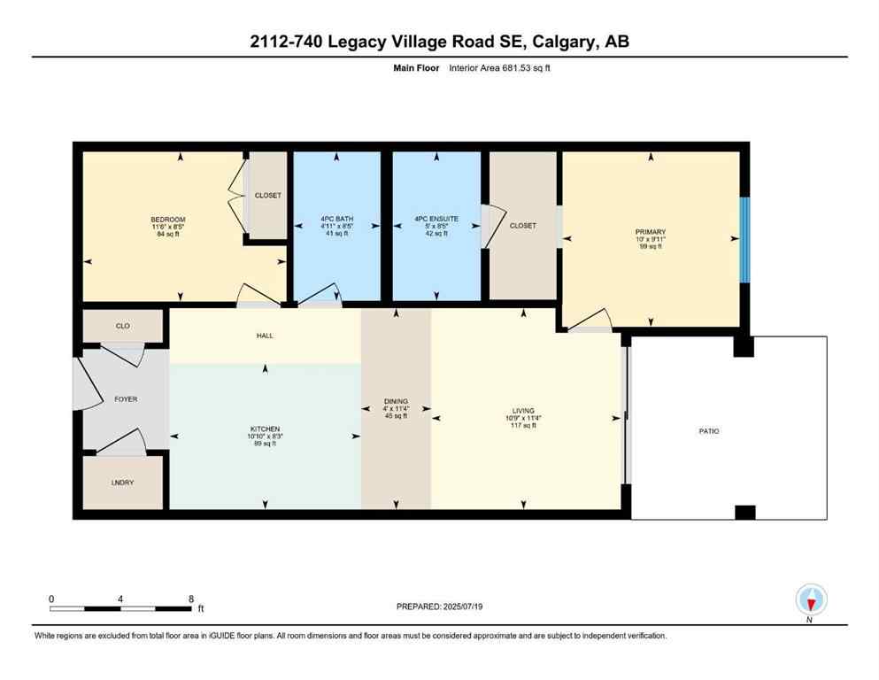 MLS® A2242949 - Unit #2112 740 Legacy Village Road SE in Legacy Calgary, Residential