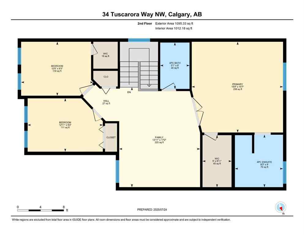 MLS® A2243052 - 34 Tuscarora Way NW in Tuscany Calgary, Residential