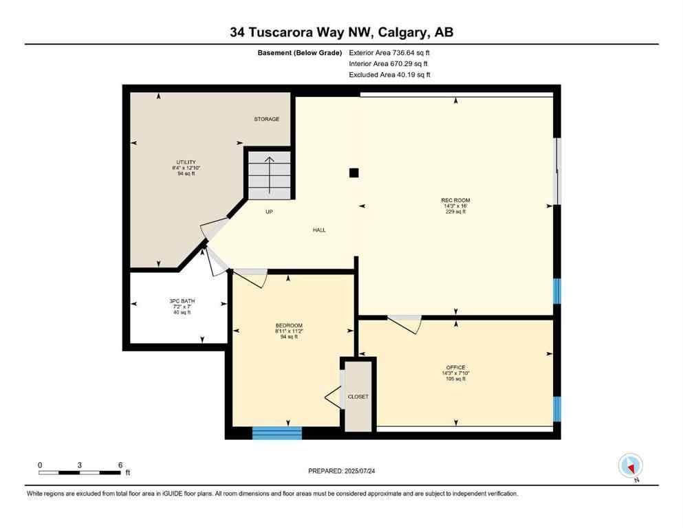 MLS® A2243052 - 34 Tuscarora Way NW in Tuscany Calgary, Residential