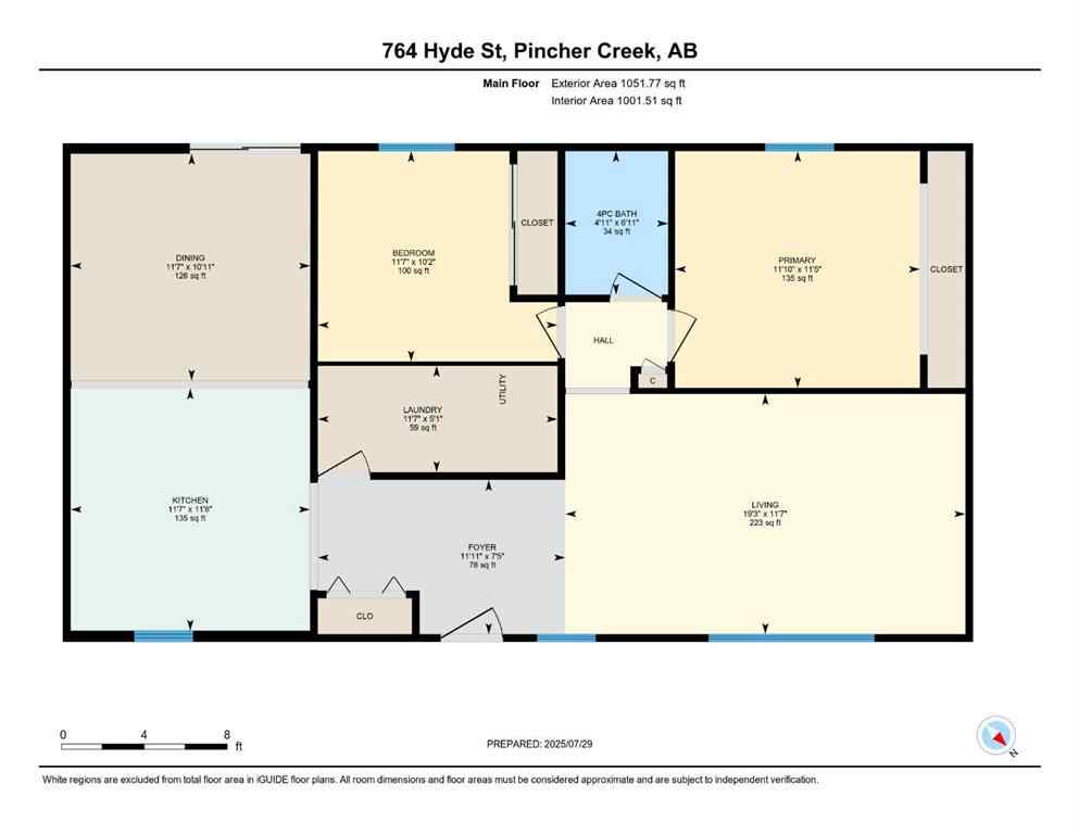 MLS® A2243063 - 764 Hyde Street  in NONE Pincher Creek, Residential