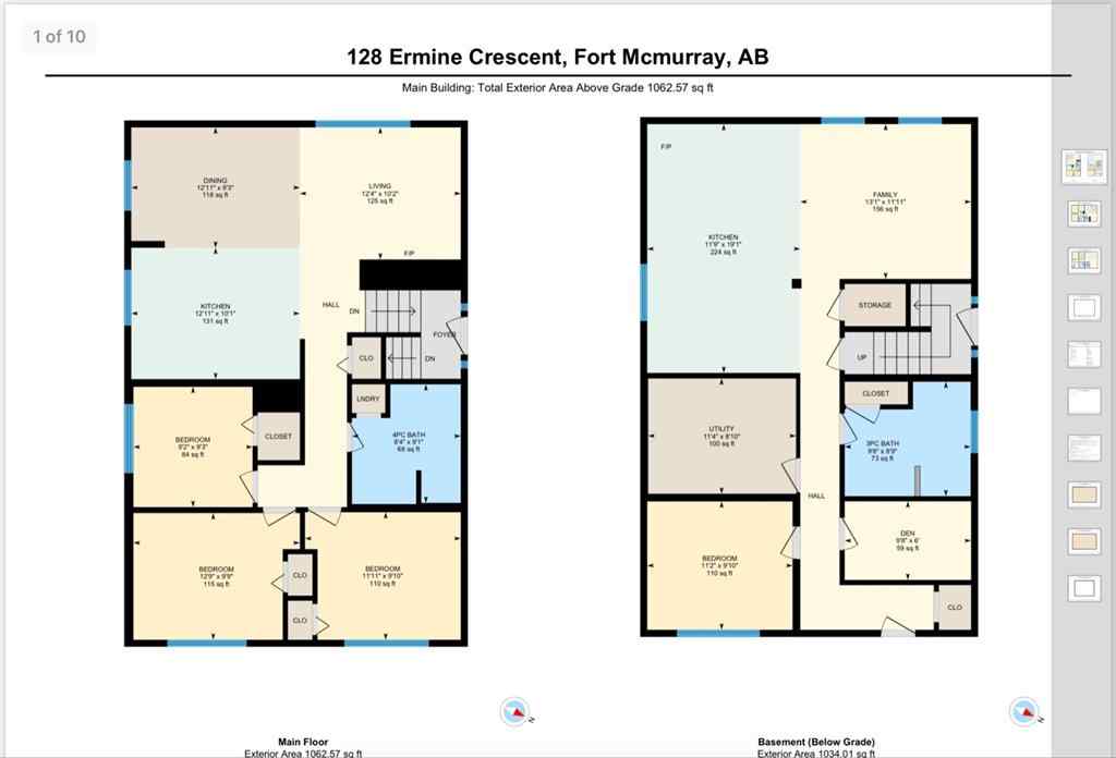 MLS® A2243172 - 128 Ermine Crescent  in Thickwood Fort McMurray, Residential