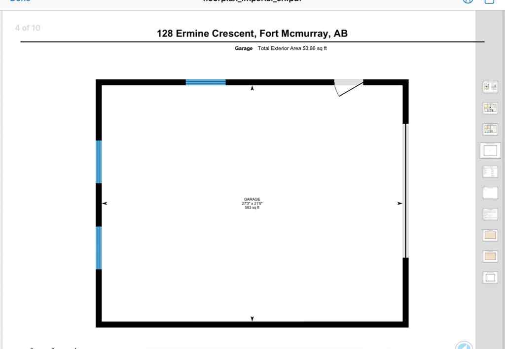 MLS® A2243172 - 128 Ermine Crescent  in Thickwood Fort McMurray, Residential