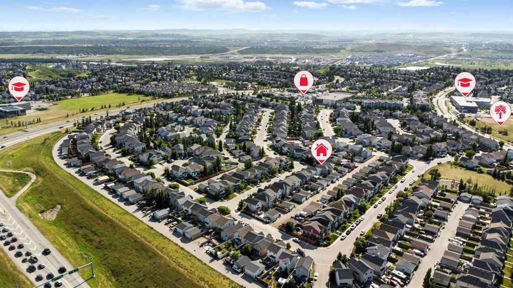 MLS® A2243180 - 420 Cranberry Circle SE in Cranston Calgary, Residential