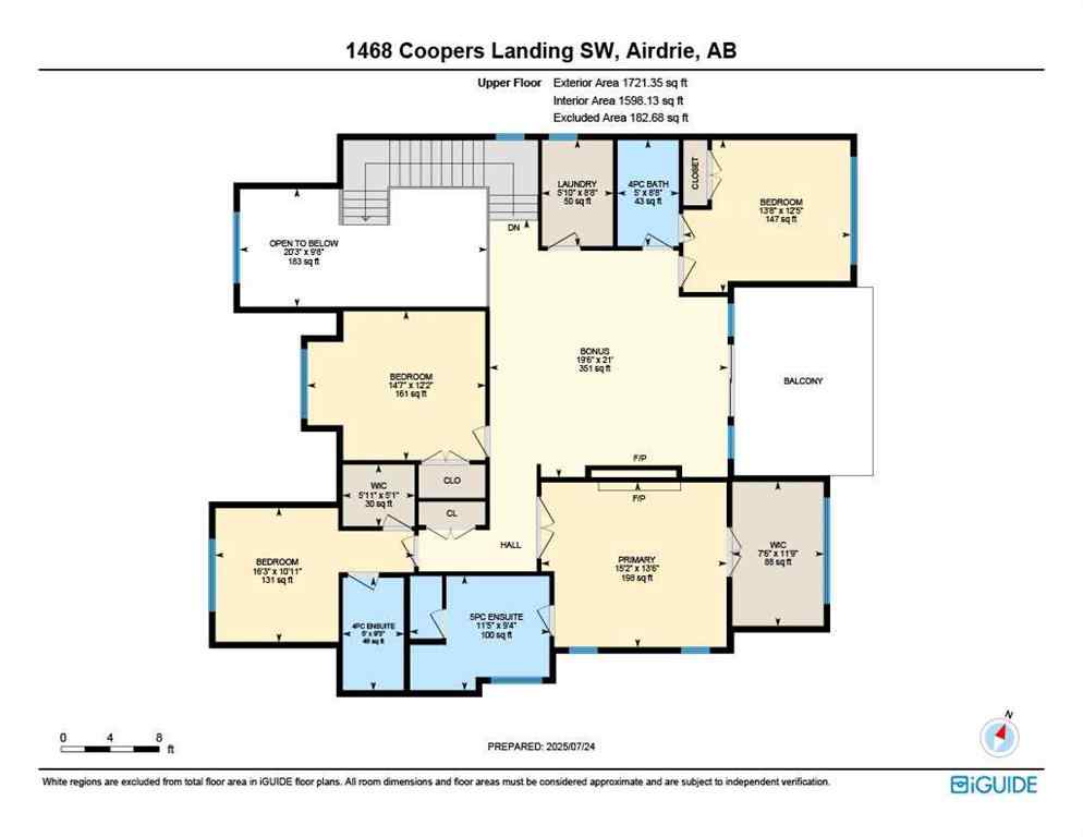 MLS® A2243213 - 1468 Coopers Landing SW in Coopers Crossing Airdrie, Residential