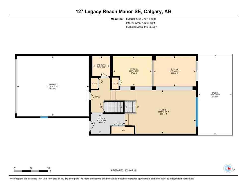 MLS® A2243219 - 127 Legacy Reach Manor SE in Legacy Calgary, Residential