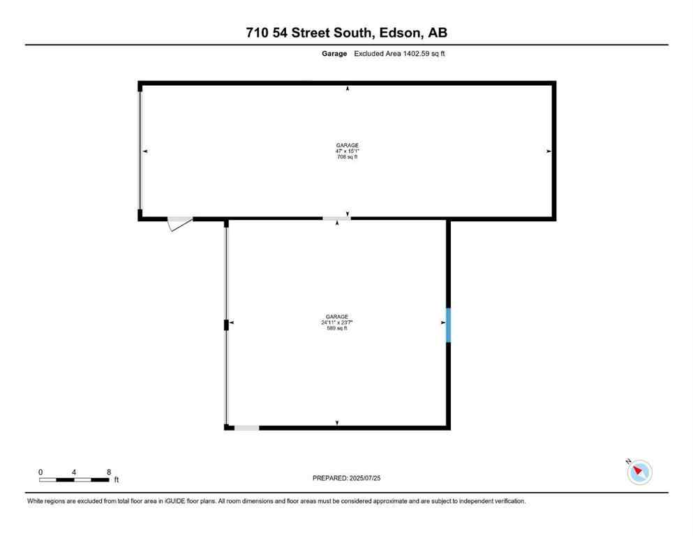 MLS® A2243248 - 710 54 Street S in Edson Edson, Commercial