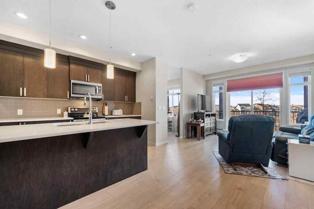 MLS® A2243269 - Unit #208 6603 New Brighton Avenue SE in New Brighton Calgary, Residential