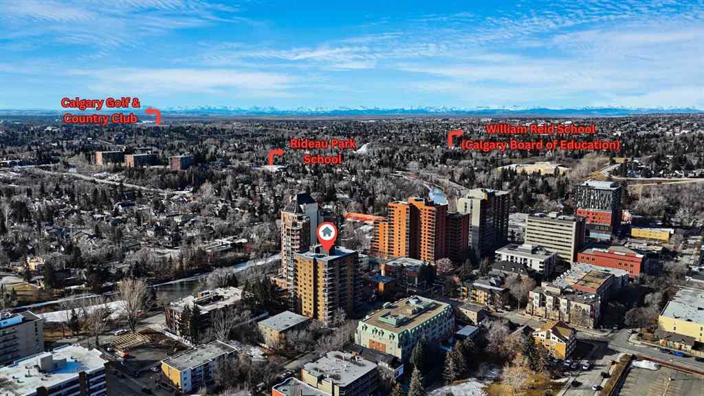 MLS® A2243288 - Unit #606 225 25 Avenue SW in Mission Calgary, Residential