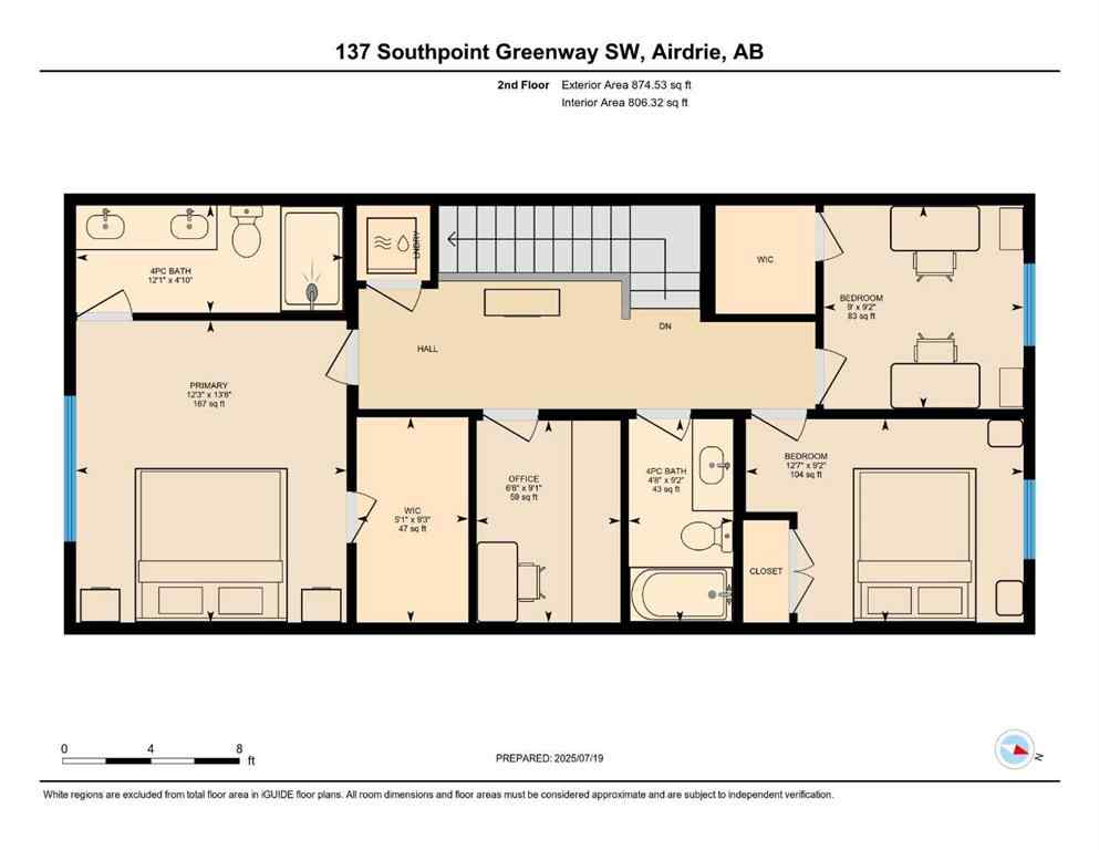 MLS® A2243301 - 137 South Point Greenway SW in South Point Airdrie, Residential