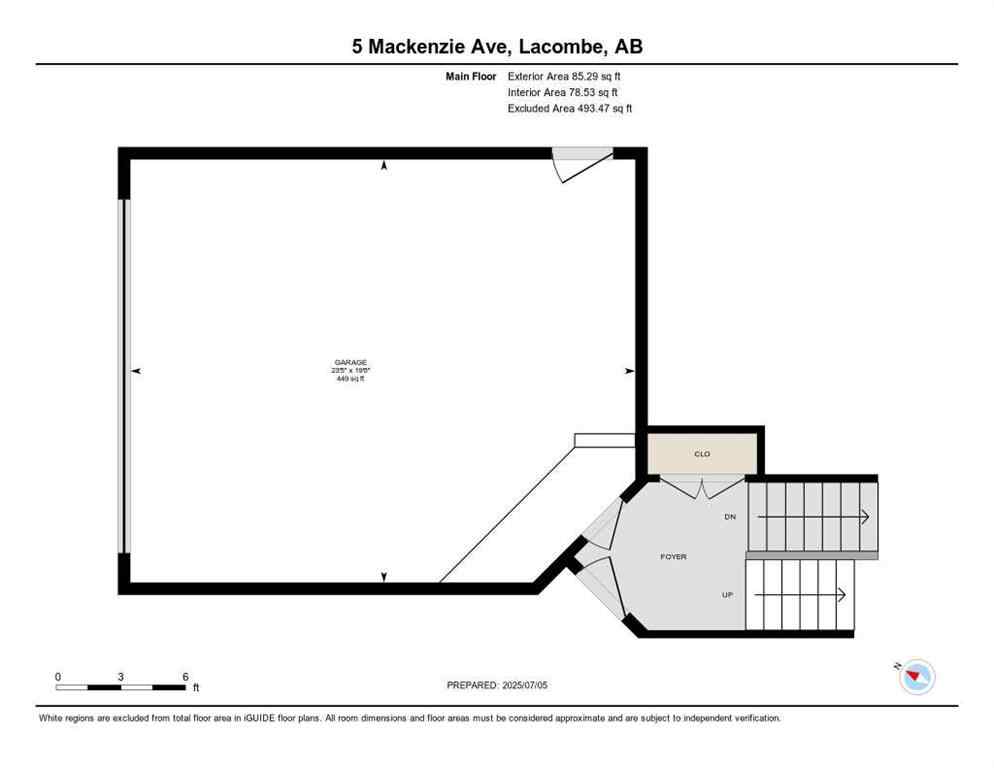 MLS® A2243386 - 5 Mackenzie Avenue  in Mackenzie Ranch Estates Lacombe, Residential