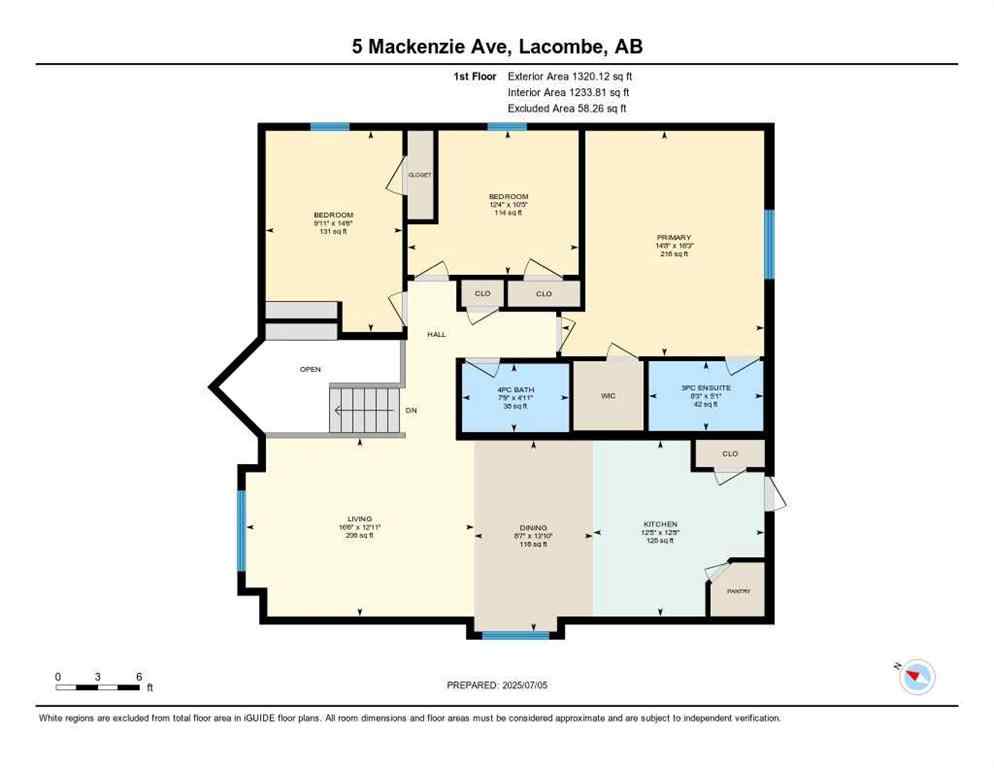 MLS® A2243386 - 5 Mackenzie Avenue  in Mackenzie Ranch Estates Lacombe, Residential