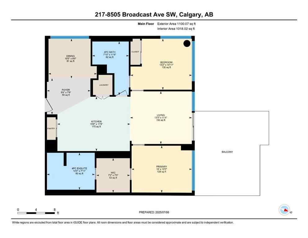 MLS® A2243411 - Unit #217 8505 Broadcast Avenue SW in West Springs Calgary, Residential